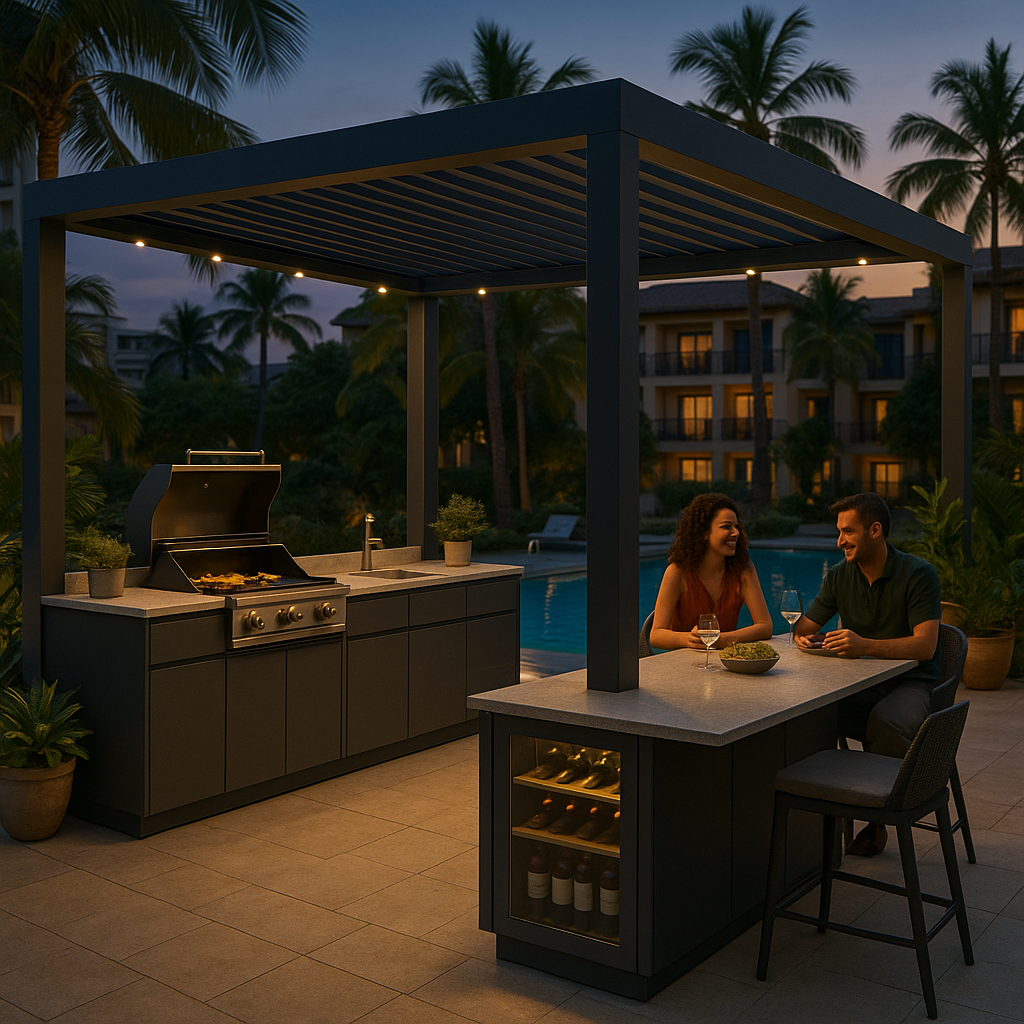 Aerisluxproducts Outdoor Kitchen Setup