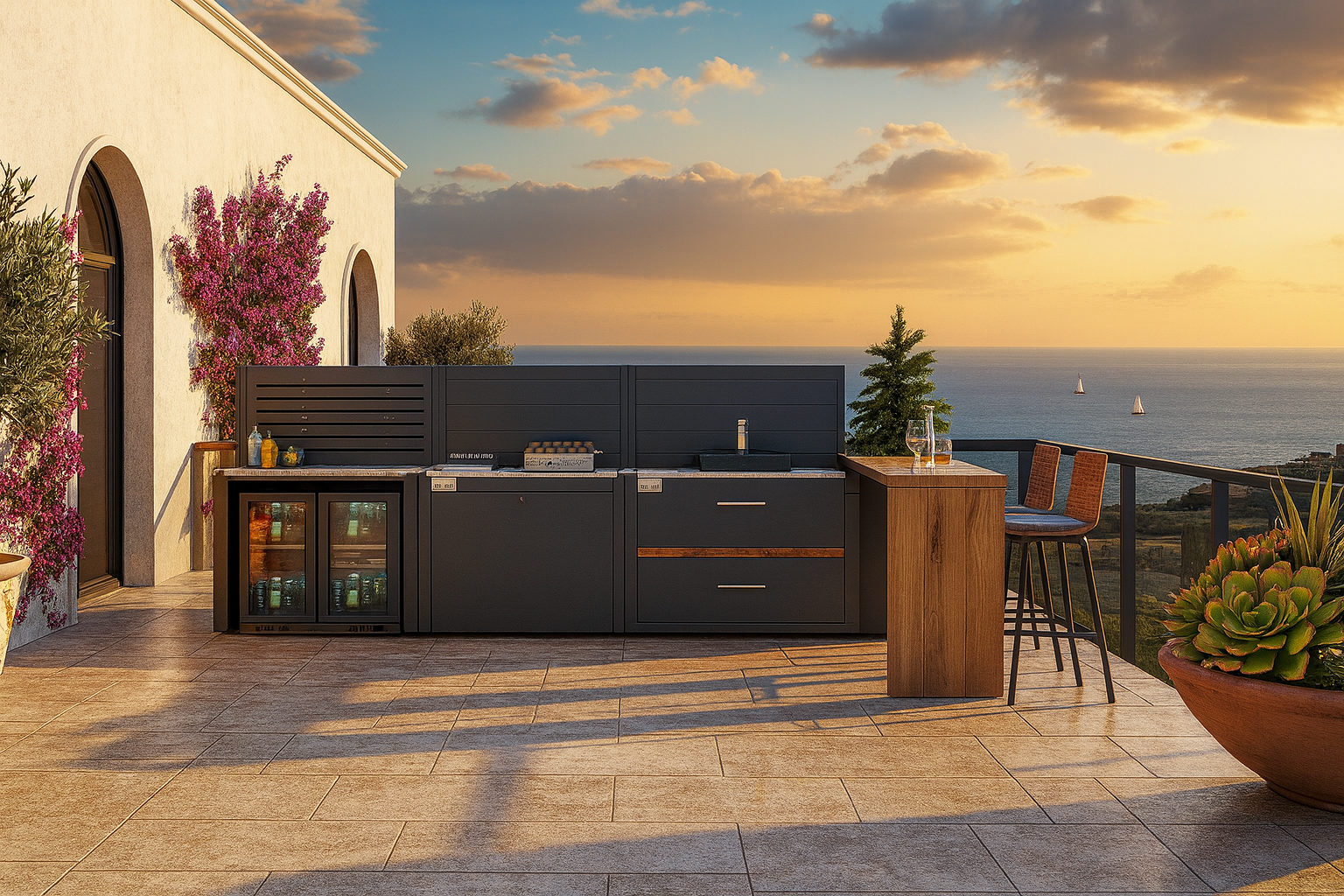 Aerisluxproducts Outdoor Kitchen Setup